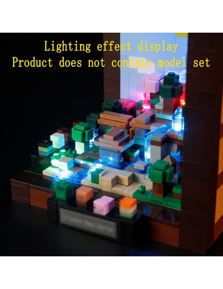 Kit de Iluminación LED GEAMENT para Lego Minecraft 21265