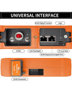 Probador OTDR de Fibra Óptica Rsrteng RSO-4000T 1610nm 22dB 2