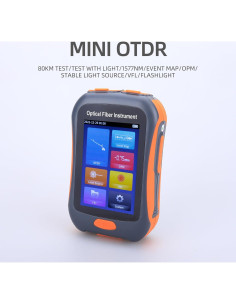 Mini OTDR Reflectómetro de Fibra Óptica ANPTAIKE OTDR-2800 20dB 2