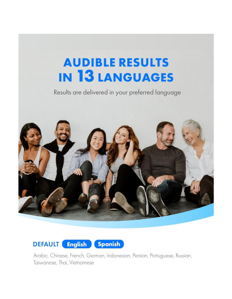 Kit Monitor de Glucosa eBchek con 100 Tiras y Lancetas