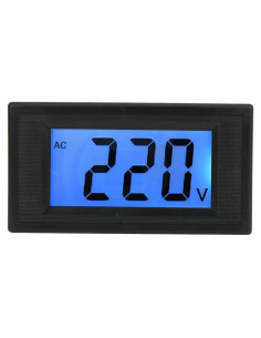 Voltímetro Digital AC Walfront YB5135D 80-500V Pantalla LCD