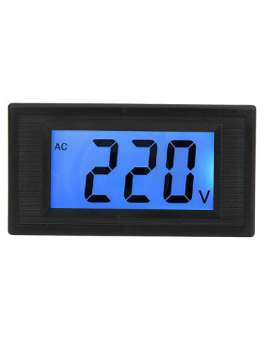 Voltímetro Digital AC Walfront YB5135D 80-500V Pantalla LCD