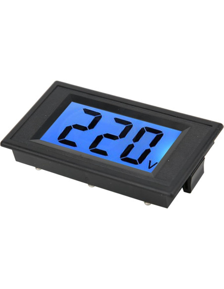 Voltímetro Digital AC Walfront YB5135D 80-500V Pantalla LCD