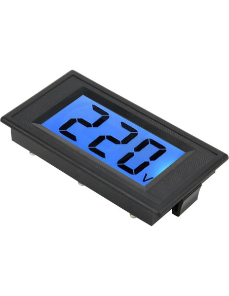 Voltímetro Digital AC Walfront YB5135D 80-500V Pantalla LCD