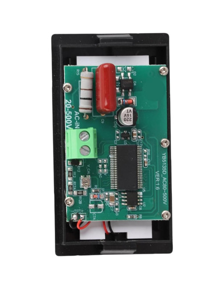 Voltímetro Digital AC Walfront YB5135D 80-500V Pantalla LCD