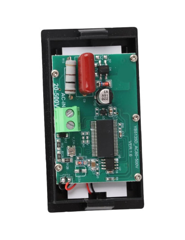 Voltímetro Digital AC Walfront YB5135D 80-500V Pantalla LCD