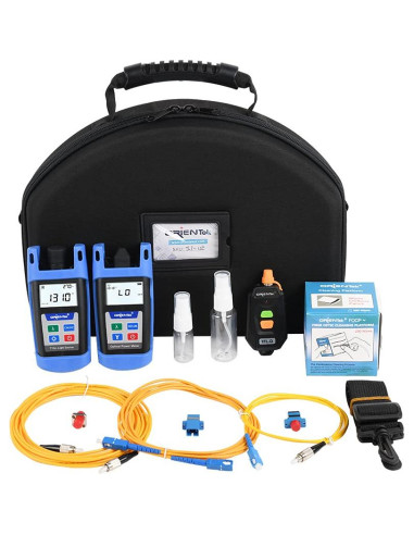 Kit de Herramientas FTTH Orientek TLT-7E Medidor de Potencia Óptica