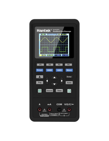 Osciloscopio Digital Hantek 2D42 3 en 1 Multímetro 40MHz