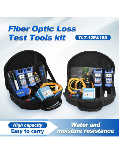 Kit de Herramientas FTTH Orientek TLT-7E Medidor de Potencia Óptica