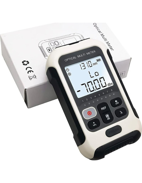 Medidor de Potencia de Fibra Óptica Fafeicy 800-1700nm