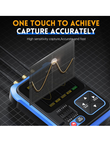 Osciloscopio Digital Portátil Hilitand 3 en 1 500 kHz
