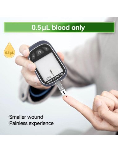 Kit de Prueba de Azúcar en Sangre MicroTech Bluetooth 10 Tiras