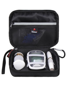 Estuche Organizador para Suministros de Diabetes Mchoi 17.3x14cm 2