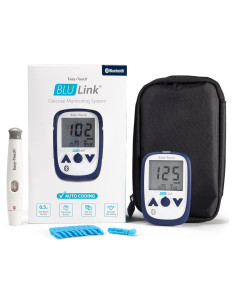 Monitor de Glucosa Easy Touch Blulink con Lancetas y App