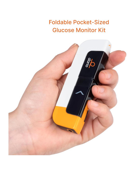DARIO Kit de Monitor de Glucosa USB-C para Android - 25 Tiras y 10 Lancetas