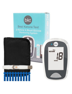 Medidor de Cetonas y Glucosa en Sangre BKT TD-4279