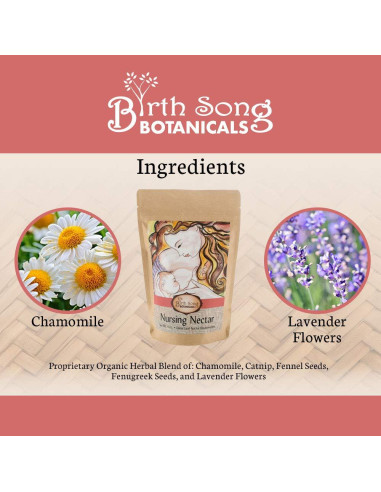 Té de Lactancia Orgánico Birth Song Botanicals 40 Porciones