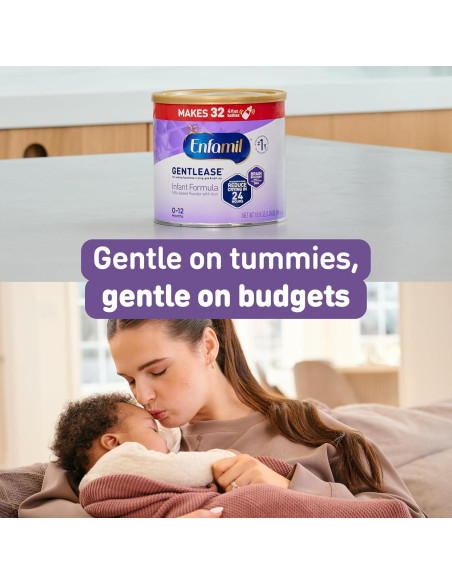 Fórmula para Bebés Enfamil Gentlease 563.3 g - Alivio Gases y Llanto