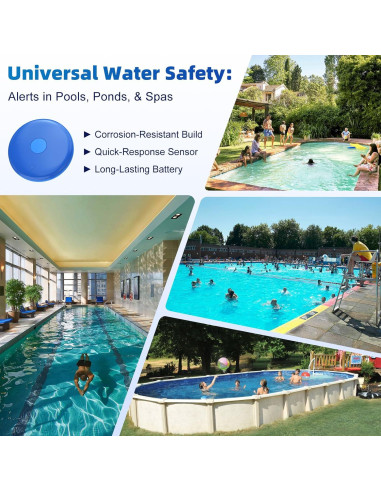 Alarma de Seguridad para Piscina Maoligo CapAlert Azul