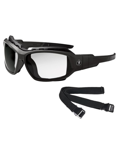 Gafas de Seguridad Ergodyne Skullerz LOKI Anti-Niebla Marco Negro