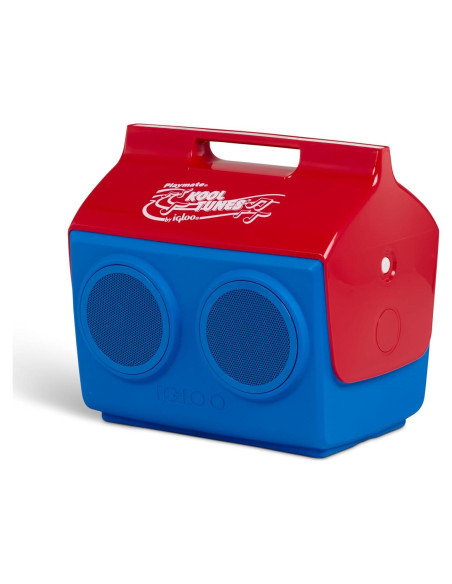 Enfriador Bluetooth Igloo Kool Tunes 14 Qt Azul Rojo