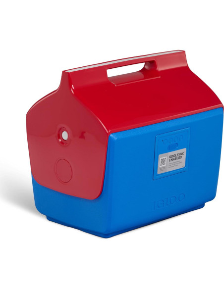 Enfriador Bluetooth Igloo Kool Tunes 14 Qt Azul Rojo
