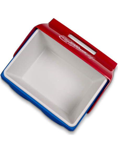 Enfriador Bluetooth Igloo Kool Tunes 14 Qt Azul Rojo