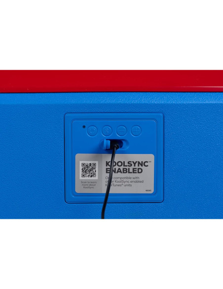 Enfriador Bluetooth Igloo Kool Tunes 14 Qt Azul Rojo