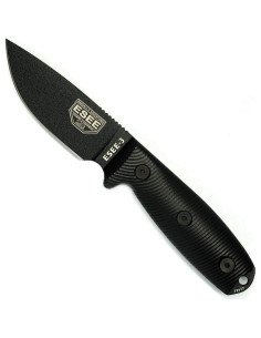Cuchillo ESEE-3 Fijo 20.8 cm Acero Carbono 1095 Mango G10 2