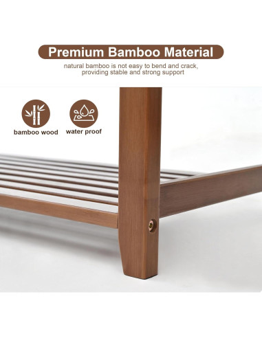 Banco para Zapatos PETKABOO 70 cm con Cojín Beige