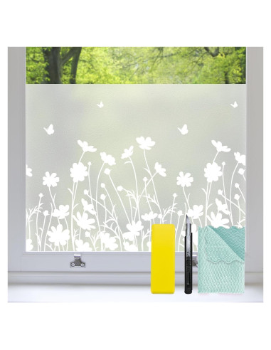 Película de Privacidad Esmerilada Bloss 44.5x200cm UV
