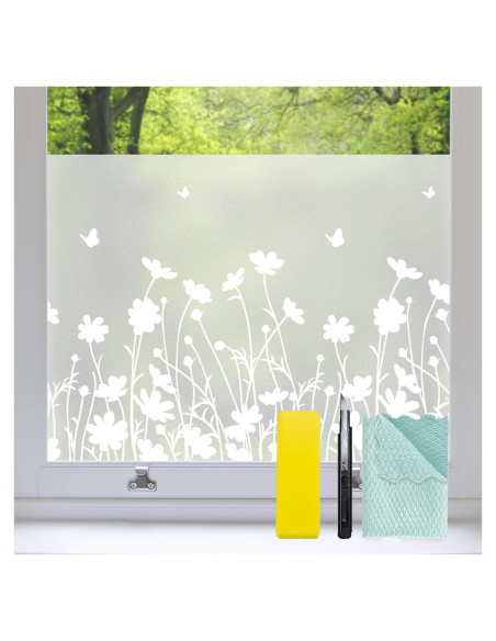 Película de Privacidad Esmerilada Bloss 44.5x200cm UV