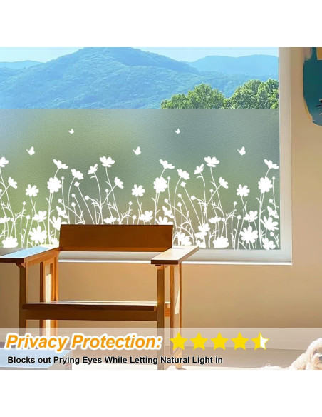 Película de Privacidad Esmerilada Bloss 44.5x200cm UV