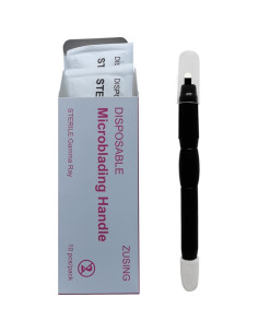 Lápices desechables para microblading 18U 0.18mm con esponja 2