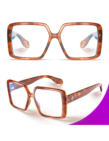 Gafas de Bloqueo de Luz Azul VISOONE Harvard Oversized TR90