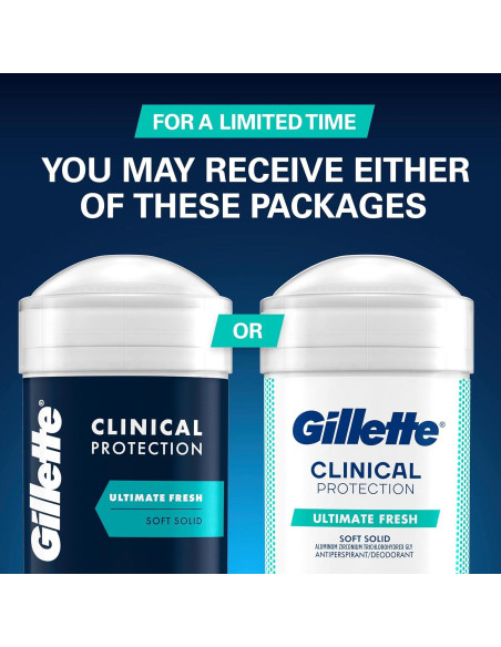 Antitranspirante Gillette Clinical 74.9 g - 72 Horas Protección