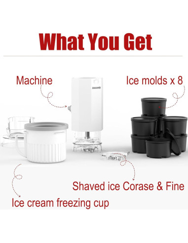 Accesorios para Hacer Helados y Hielo Raspado KitchenAid