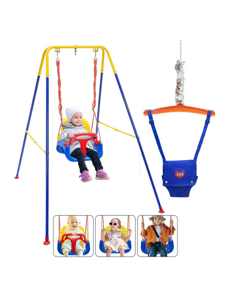 Columpio 3 en 1 Luxdsgn para Bebés 6 meses a 10 años