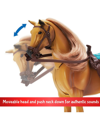 Caballo Cuarto de Milla Sunny Days con Sonido y Accesorios