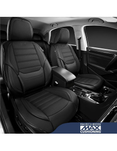 Funda de Asiento Completo Skechers Negro con Espuma de Memoria 2