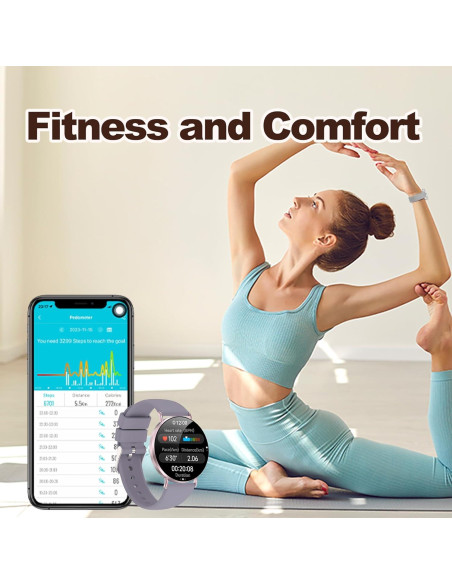 Reloj Inteligente para Mujeres XRXT SF20250615B0F2MKHBNK 41mm AMOLED