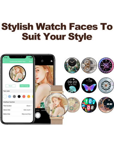 Reloj Inteligente para Mujeres XRXT SF20250615B0F2MKHBNK 41mm AMOLED