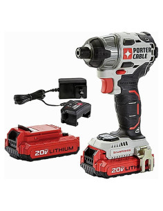 Destornillador de Impacto Inalámbrico PORTER-CABLE 20V MAX 2700 RPM