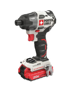 Destornillador de Impacto Inalámbrico PORTER-CABLE 20V MAX 2700 RPM 2