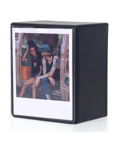 Caja de Almacenamiento para Fotos Leonuliy - Negro, 50 Fotos