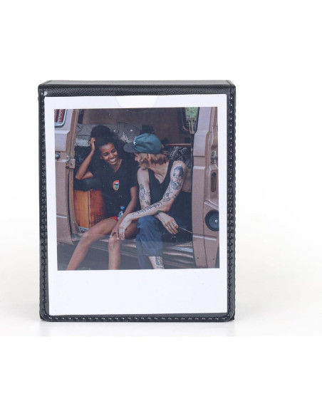 Caja de Almacenamiento para Fotos Leonuliy - Negro, 50 Fotos