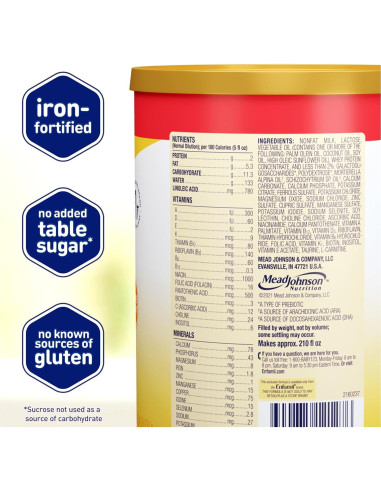 Fórmula Infantil Enfamil 600 g - Leche con DHA y Hierro