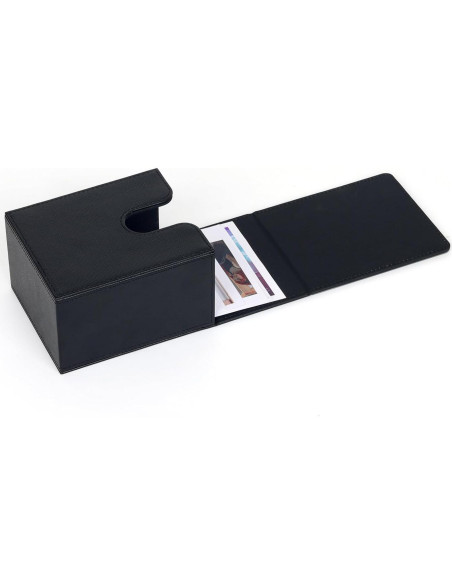Caja de Almacenamiento para Fotos Leonuliy - Negro, 50 Fotos