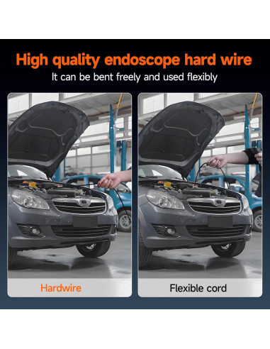 Cámara Endoscópica Doble Lente Gzpce 180 HD 1080P IP67