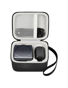 Funda PAIYULE para Cargador MagSafe 3-en-1 Anker Negro